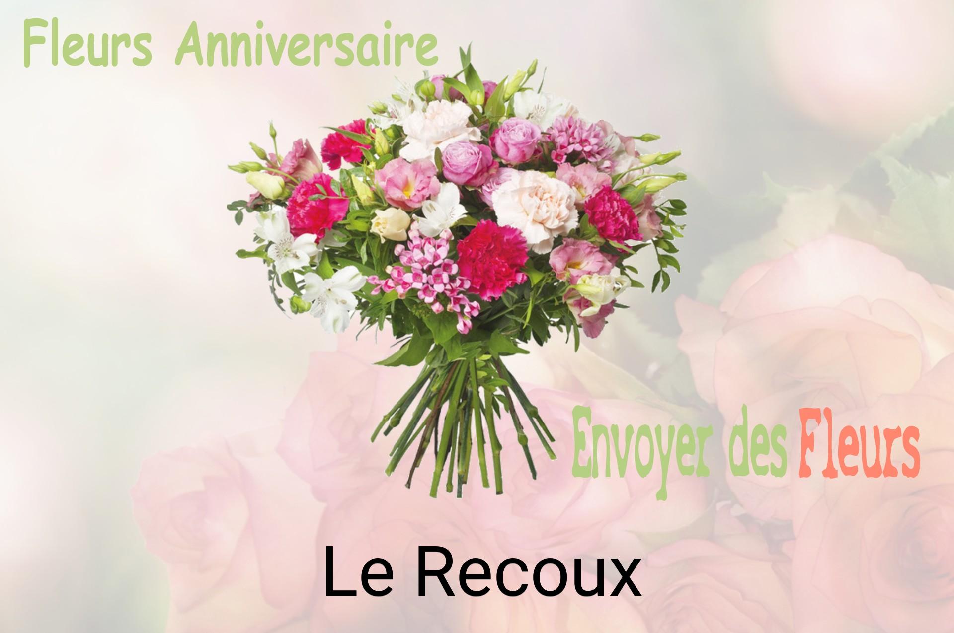 Bouquet de fleurs d’anniversaire livré à Le Recoux