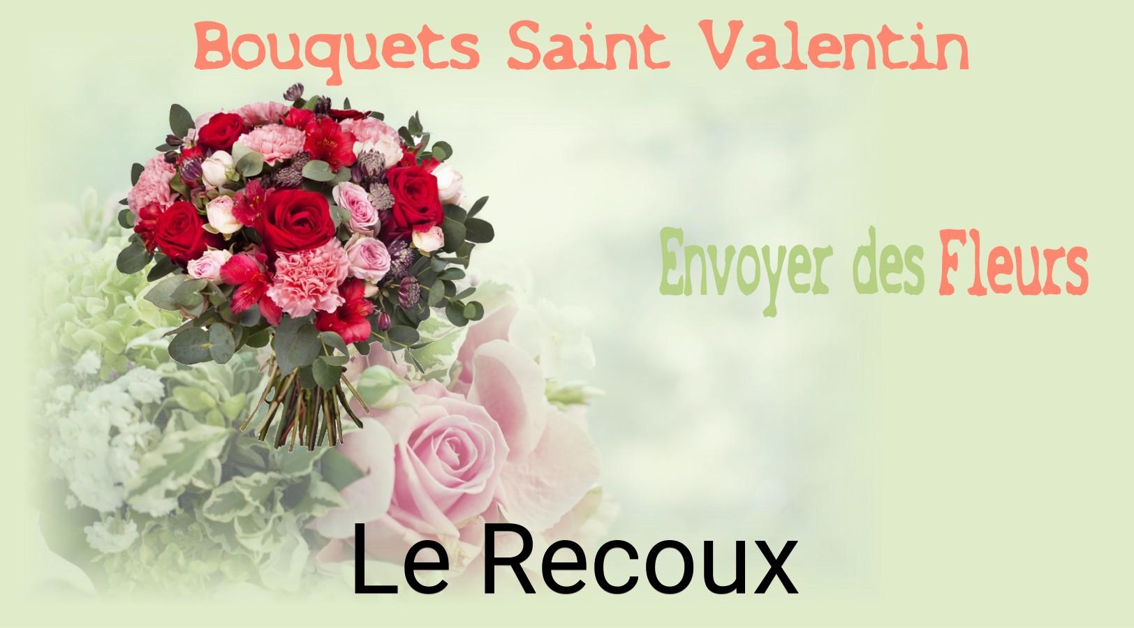 Roses de Saint-Valentin livrées à Le Recoux